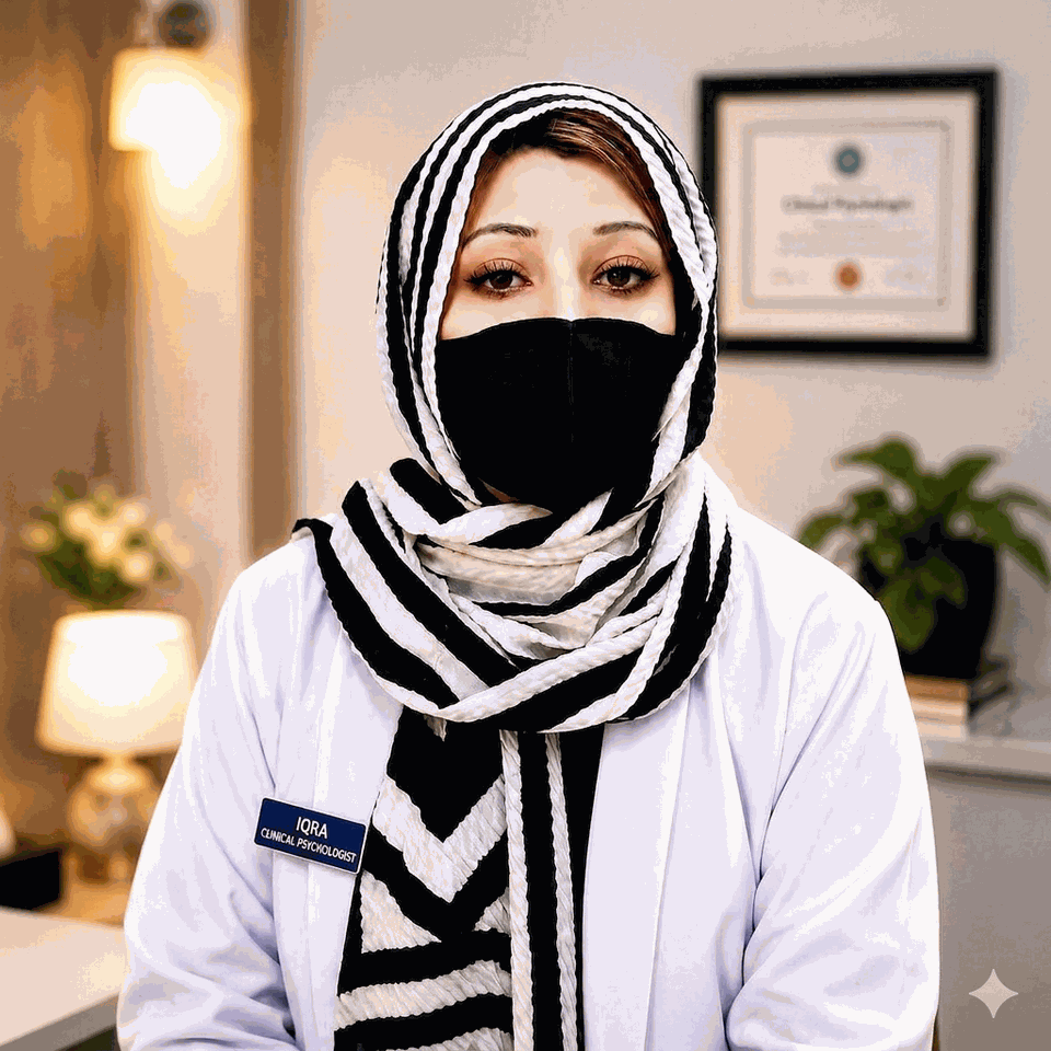 Ms. Iqra — Clinical Psychologist